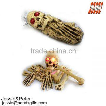 Halloween BONE COLOR BAG OF BONES w/LED 11 PCS BONES