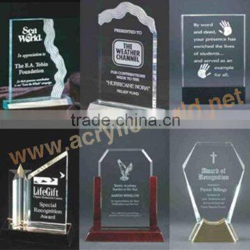 acrylic trophy block/new style awards