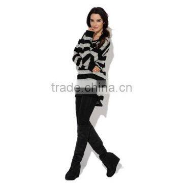 Pretty Steps 2016 cheap wholesale black ladies long pants plus size