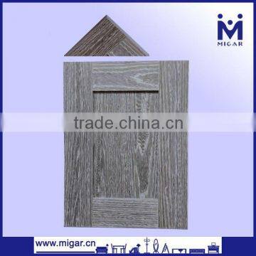 Custom design MDF veneer kitchen cabinet door KBV-03