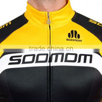 sexy breathable long sleeve cycling jersey