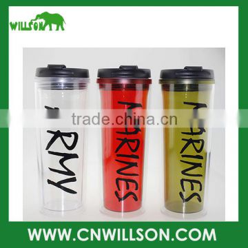 High quality double wall paper insert 500ml thermal tumbler