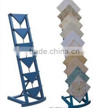 Multi-tier Metal Ceramic Tile Display Stand