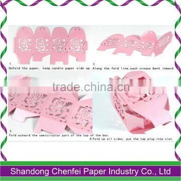Discount Customized Pink Candy Box for Wedding Favors photo-2