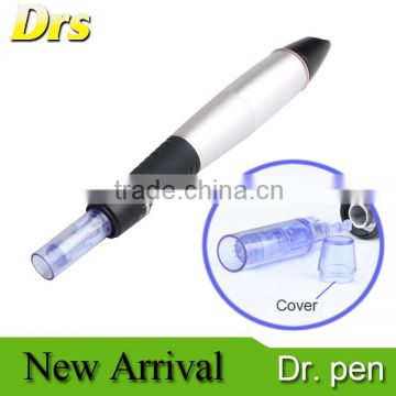 Electric Derma Stamp Dermapen derma pen meso pen beauty roller Micro Needle Roller Beauty Equipment with 2pcs needle cartridges