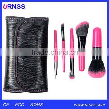 Custom cosmetic brushes novelty cosmetic brush animal print cosmetic brushes set