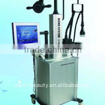 Wrinkle Removal Vacuum+cavitation+rf +liposuction+Rotating Fat+video 5 In 1 Slimming Machine Control System Face Slimming Machine