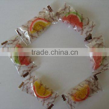 Fruity Flavor Watermelon Shaped Jelly Candy/Slice Candy