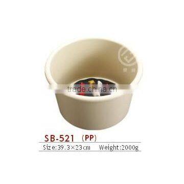 Plastic round feet barrel