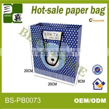 Different kinds of gift paper bag for gift packaging