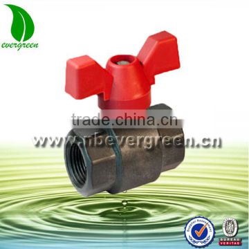 butterfly ball valve nylon ball valve