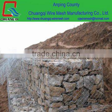 Hexagonal Gabion wire mesh for flood fighting net cage