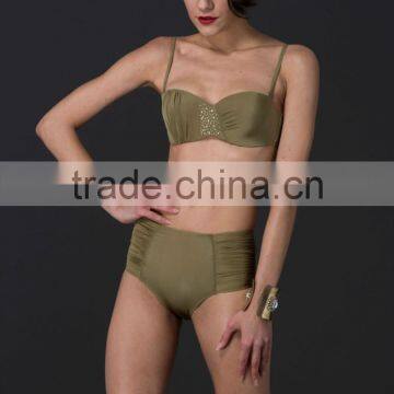 Latest Design Top Quality High Waist Swimwear photo-4