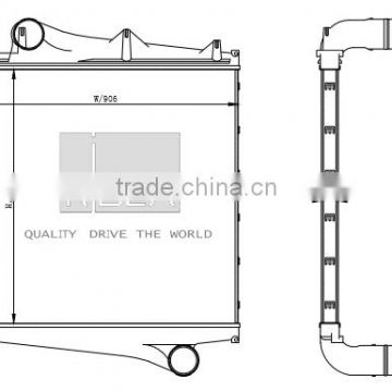 TRUCK VN Volvo INTERCOOLER #OEM NO. 3970775/1030150/1050005/20370257/97031701/97081101