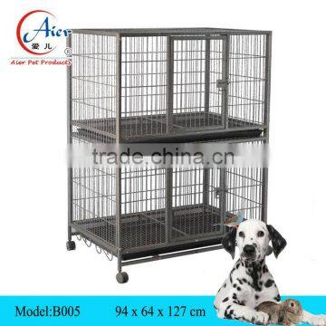 large steel dog cage pet strong metal huouse