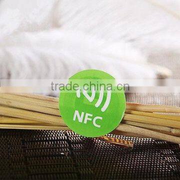 RFID ISO14443A Nfc Paper Label Sticker Tags With Qr Code Printing for Smartphone (SL-1002) photo-3