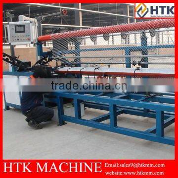 HTK Factory HOT SALE Automatic Double Wire Chain Link Fence Making Machine photo-3