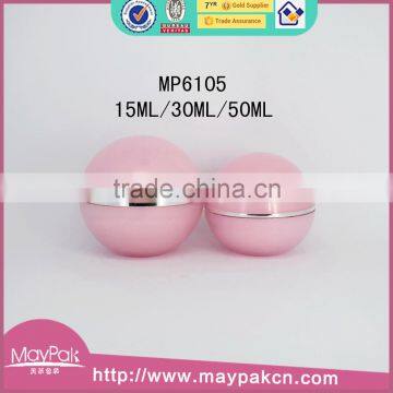 MP6105 Wholesale cosmetic lotion bottle and cream jars with color painting