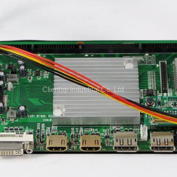 UHD 4K resolution LCD controller board with LVDS,eDP,V by One interface