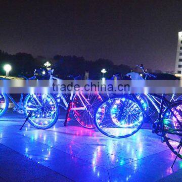 20 LED Bicycle Spoke Light Cycling Waterproof ABS Tire Tyre Wheel Bright Flashlight 6 Colors for MTB Road Bike photo-3