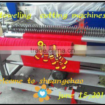 Vibrating leather cutting machine