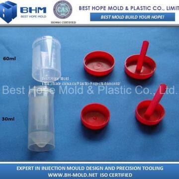 Plastic Injection Mold for Urine Cup, Plastic Mold Maker