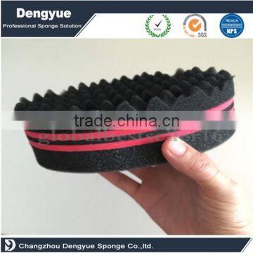 China factory durable PVC bag case packed hair twist sponge twist sponge For Twists