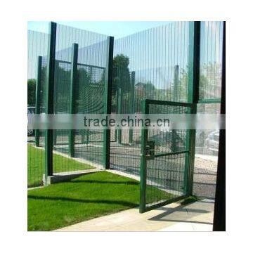 358-mesh steel security fencing system