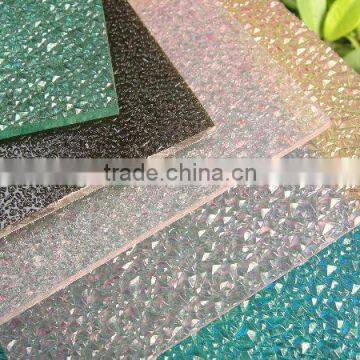 Polycarbonate Embossed Sheet,PC Diamond Sheet,Plexiglass photo-2