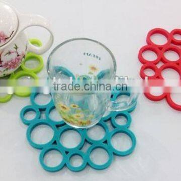 Silicone Cup Pot Grill Lace Mat Pads Tripod Custom Design Induction Cooker Suitable photo-3