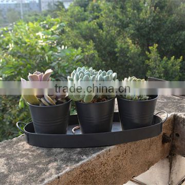 Home & garden decoration metal balcony planter