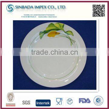 High quality personalized cheap porcelain plate