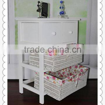 2015 Antique New Design Unfinished Wooden Cabinet With Drawer photo-4
