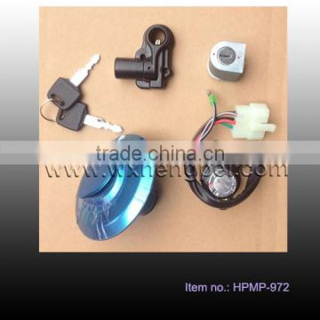 motorcycle ignition lock set and fuel tank , ignition lock kit for HN125-8 , motorcycle parts