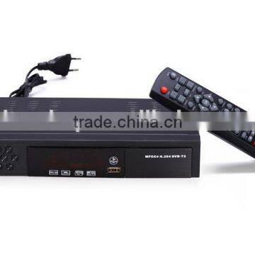 DVB-T2 TV Receiver, Digital Full HD MPEG4 DVB-T2 Modulator, Mstar 7t01 600MHZ Digital Terrestrial Receiver