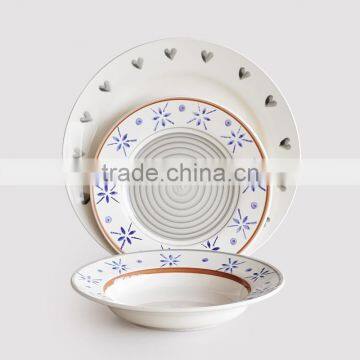 16pcs Ceramic Dinnerware Set With Hand Painting, Handpainted Dinnerware Set photo-5