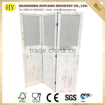 new design FSC custom wooden living room screen