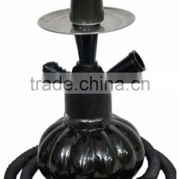 black coloured glass hookah shisha for sale