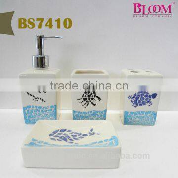 Ceramic Cheap Bathroom Accessories Sets photo-5
