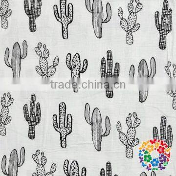 Infant And Toddler Cactus Print Baby Sleeping Stroller Warp Baby Swaddle Blanket photo-3