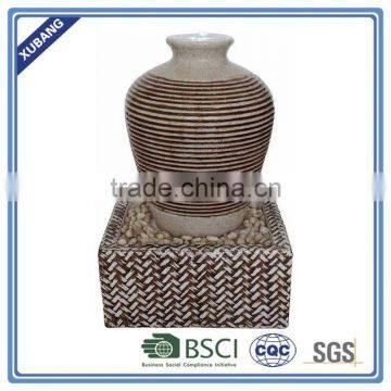 Big jar water fountain for garden home handcraft fountain
