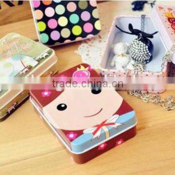 China Supplier Wholesale Small Mini Metal Food Tin Canisters photo-2