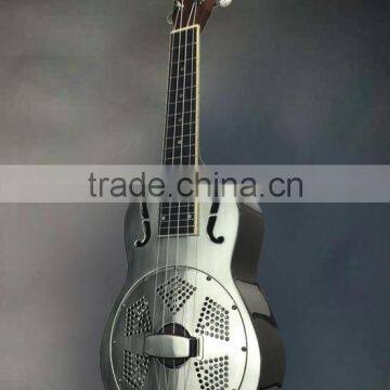 Resonator Ukulele With Blues Slide, Copper Alloy Resonator Ukulele, Ukulele 23inch photo-2