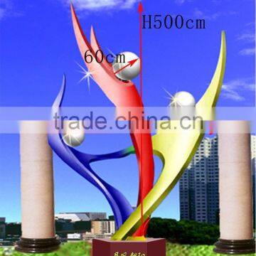 Stainless Steel Design Garden Decoration Statues Landscape Art for Sale photo-3