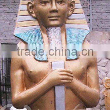 Outdoor Decoration Antique Famous Sculpture Egyptian Fiberglass Pharaoh Statues photo-4