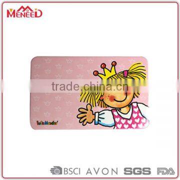 BPA free lovely kids plastic cutting board
