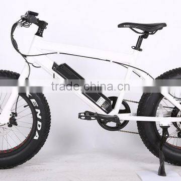 2017 New design 20 inch 36V 350W non-foldable electric fat bike