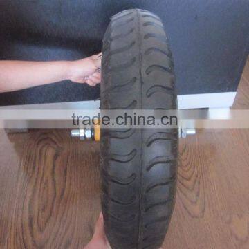 Garden Trolley Ues Wheels Rubber Wheel 4.00-8 With Steel Rim photo-5