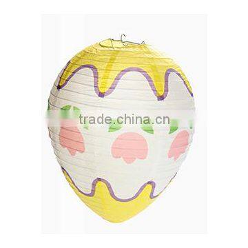 Egg shape pretty paper ballon,Easter paper ballon