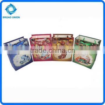 Christmas Gift Bags Wholesale Drawstring Christmas Gift Bag